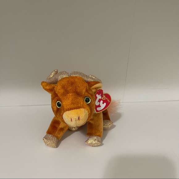 Ty Toys Ty Beanie Babies Collection Zodiac Ox The Bull 200 Poshmark